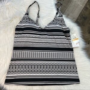 NWT JAG Crisscross Back Tankini Small